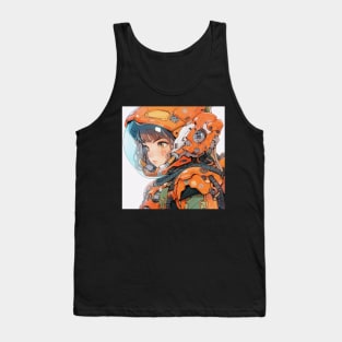 Orange Mech Suite Girl Tank Top